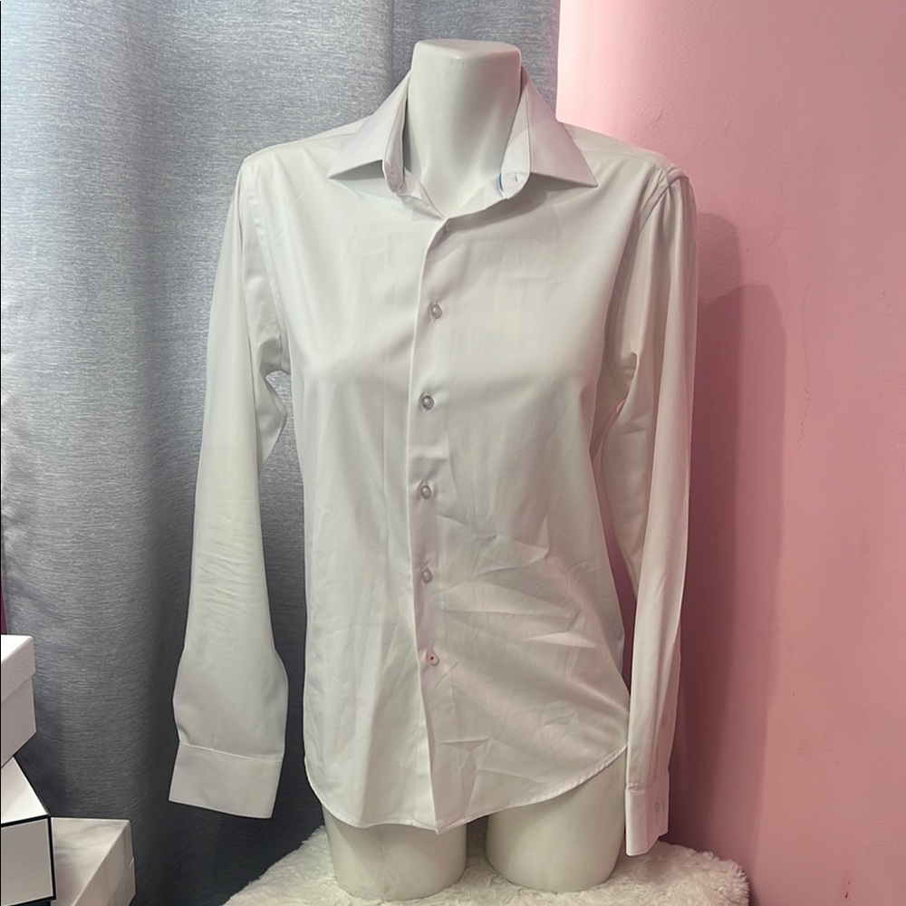 Classic White Men's Shirt
